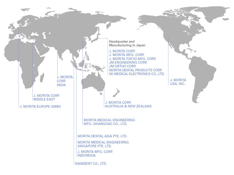 Morita worldwide company locations